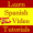Learn to Speak Spanish Video Tutorials Store App